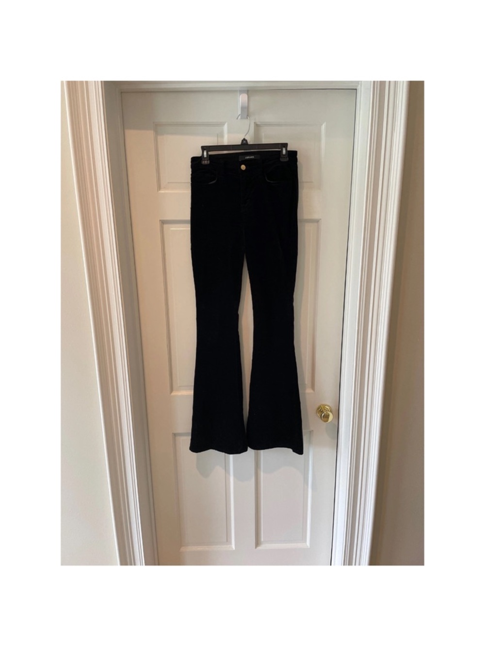 J Brand Black Flare Jeans